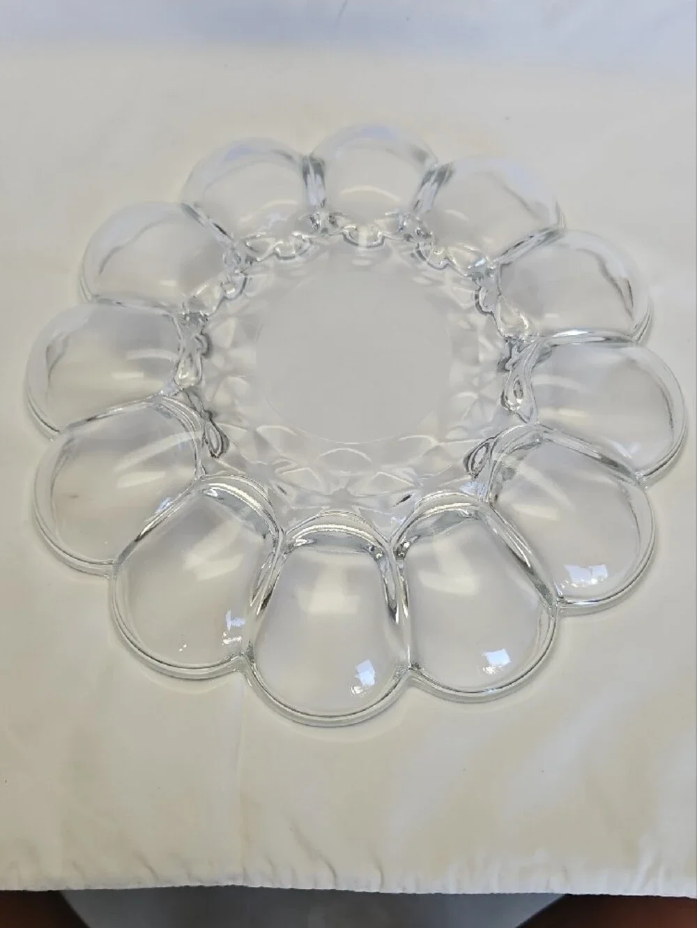 Princess House Fantasia Devilled Egg Tray.